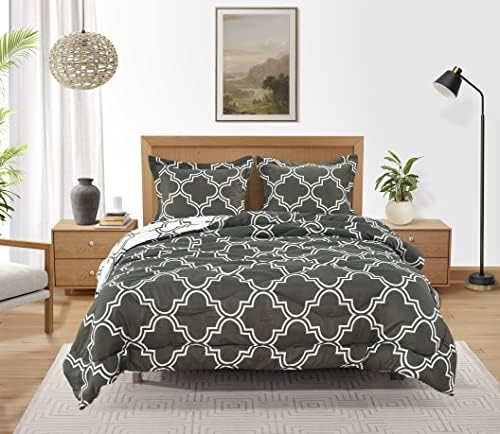  LANE LINEN Queen Comforter Duvet Insert - Quilted Bedding Comforters For Queen Bed, All-Season Down Alternative Comforter, Soft Blanket Queen Size, Hotel Collection Comforter, 88 X 90 Inches - Ochre