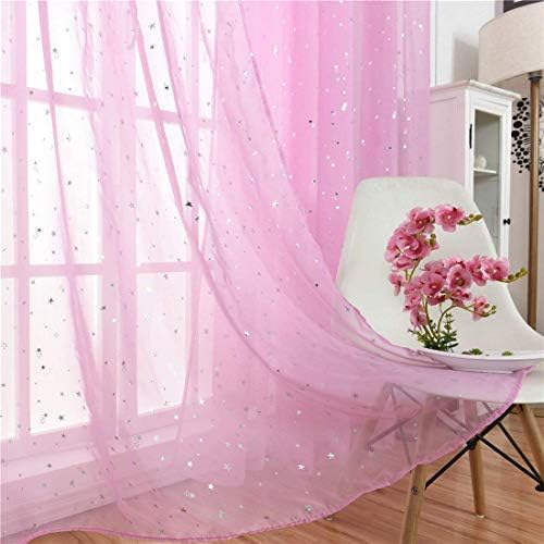  Mosquito Net, Bed Canopy With Butterflies Bed Curtains From Ceiling Princess Bed Canopy For Girls Bed (Pink)