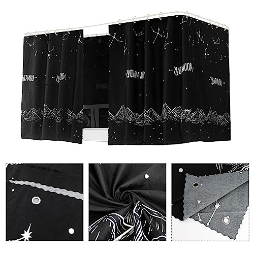  Hoce Dorm Twin Bunk Bed Drapes For Bottom Bunk Bed Privacy Curtains 3 Panels