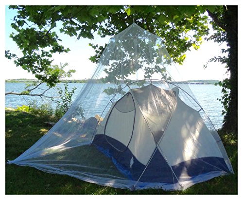  Extra Large Mosquito Net Premium Quality For Single To Cal King Size Beds + Cribs, Conical Netting, Spacious Bed Canopy: Extra Wide And Long, Indoor Outdoor Use, Ideal Travel Net