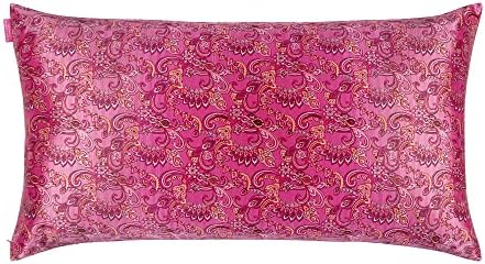 Slip Lip Silk King Pillowcase, Charcoal (20" X 36") - 100% Pure 22 Momme Mulberry Silk Pillowcase - Anti-Aging, Anti-BedHead, Anti-Sleep Crease