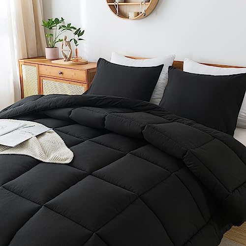  WhatsBedding Full Down Alternative Summer Comforter Set 82×86 Inch
