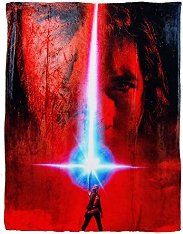  Disney Star Wars, "Master Of Evil" HD Silk Touch Throw Blanket, 46" X 60", Multi Color