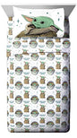  Jay Franco Star Wars The Mandalorian Curious Child Twin Sheet Set - 3 Piece Set Super Soft And Cozy Kid’s Bedding Features The Child Baby Yoda - Fade Resistant Microfiber Sheets