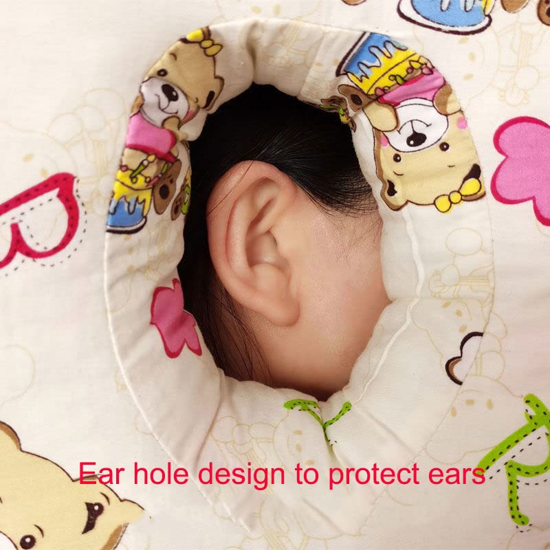  ZZYYZZ Pillow With Ear Hole, Pain Relief Ear Pillow, Ear Guard Pillow, Side Sleeping Pillow For Ear Piercing Ear Pain Ear Inflammation Pressure Sores,C