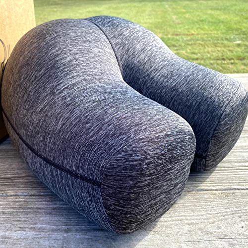  The Buttress Pillow, The World's Most Bootyful Pillow For All Kinds Of Sleepers, Squeezers, Slappers, Face-buriers And Helps Relieve Anxiety (Charcoal)