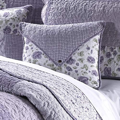  Throw Pillow - Smoky Cobblestone Contemporary Decorative Throw Pillow With Patchwork Pattern - Square