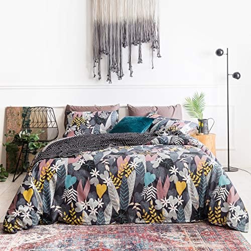  YuHeGuoJi Brown Plaid Duvet Cover Queen 100% Cotton White Gingham Duvet Cover 3 Pcs Set 1 Geometric Checkered Duvet Cover With Zipper Ties 2 Pillowcases Neutral Modern Gingham Grid Bedding Set Soft