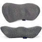  Divine Comfort Lumbar Support Pillow - Memory Foam Pillow For Back Support - Improves Posture - Detachable & Washable Back Cushion - Ergonomic Lumbar Pillow For Office Chair, Couch, Bed, And Car Seat