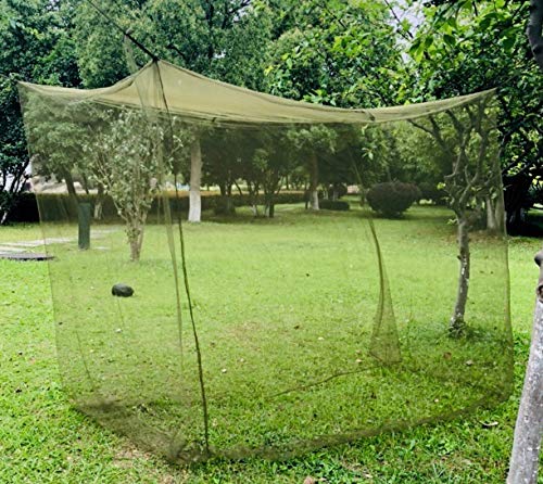  Mosquito Netting Portable Military Green Tactical Net For Camping For A Twin Bed