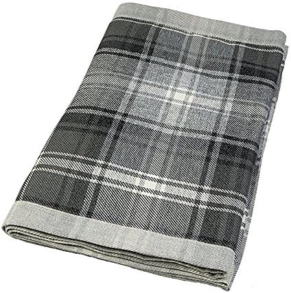  Artan Bed Runner To Fit Single Double & Kingsize Beds. Charcoal Grey 50 Cm X 165 Cm - 20 X 65 Inches Angus Range