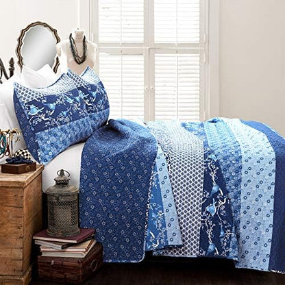  Royal Empire Reversible 3 Piece Cotton Duvet Cover Set, King, Tangerine