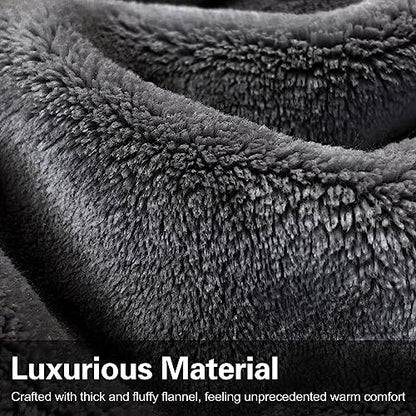  Waitu Wearable Blanket For Kids, Cozy Wearable Blanket Hoodie For Teens Girls And Boys, Warm Blanket Sweatshirt Gift For Teenage, Hoodie Blanket With Sleeves And Giant Pocket - Gray