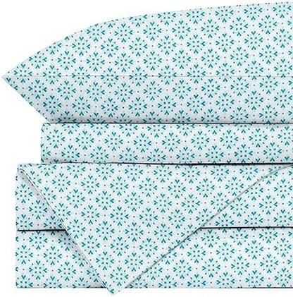  JUMEE 4PC Twin Sheet Set, Soft Microfiber Floral Bed Sheets, Printed Yellow Flower Bedding Set With 16" Deep Pocket, Breathable & Cool, Wrinkle and Fade Resistant, Yellow Floral
