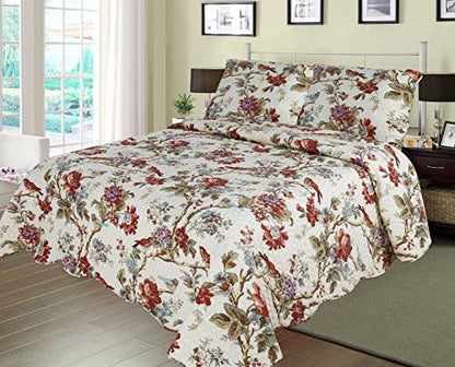  Finch Orchard Bedding Collection (80"X76"-Drop 20")