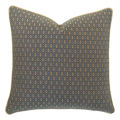  Eastern Accents Muir Luxury Mid Century Neutral Woven Queen, 7 Piece Bed Set