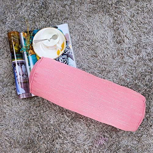  FINEASY Round Neck Pillow Roll Cervical Support Pillows Neck Pain Relief Cylinder Bolster Pillows With Removable Washable Cover For Sleeping/Chair/Car/Sofa…