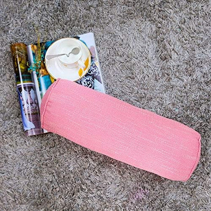  FINEASY Round Neck Pillow Roll Cervical Support Pillows Neck Pain Relief Cylinder Bolster Pillows With Removable Washable Cover For Sleeping/Chair/Car/Sofa…