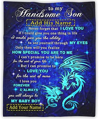  Custom To My Daughter Blanket From Mom Dad Personalized Gift For Girl Super Soft Comfy Summer Throw Blankets Flannel Plush Birthday Graduation For Bed Sofa,120"x90"