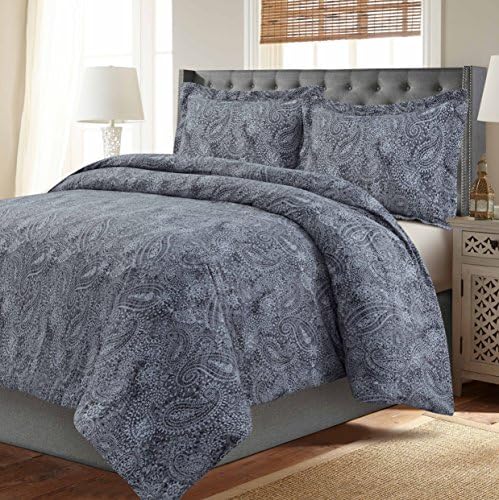  MADRDUVETKILA Madrid Tropical Rainforest Oversized Duvet Set, King, Lavender