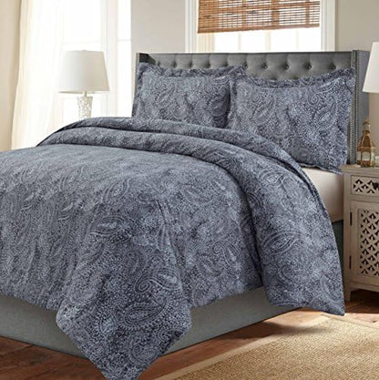  MADRDUVETKILA Madrid Tropical Rainforest Oversized Duvet Set, King, Lavender
