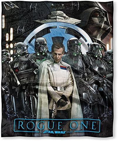  Disney Star Wars, "Master Of Evil" HD Silk Touch Throw Blanket, 46" X 60", Multi Color