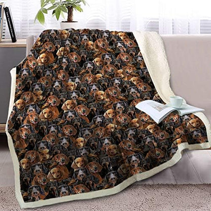  Beagle Blankets And Throws Fuzzy Dog Blanket Kids Beagle Hound Fleece Blanket Cute Puppy Fuzzy Blanket Beagle Mom Blanket Beagle Gifts For Beagle Lovers Adults Women Men (50 X 60 Inches)