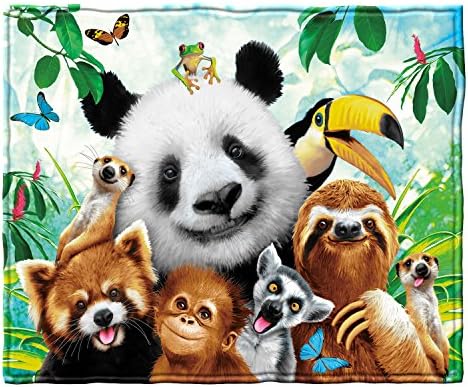  Dawhud Direct Kitten Fleece Blanket For Bed, 50" X 60" Cute Fleece Throw Blanket For Girls, Women, Men And Kids - Super Soft Plush Cat Blanket Throw Plush Blanket For Cat Lovers