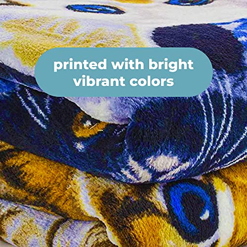  Dawhud Direct Collage Kitten Fleece Blanket For Bed, 50" X 60" Cute Fleece Throw Blanket For Girls, Women, Men And Kids - Super Soft Plush Cat Blankets For Cat Lovers Kitty Cats Print Throws Blankets