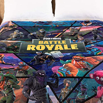  Nelton [60 X 80 Inches Plush Throw Fleece Blanket For Battle Royale, Lightweight Soft Plush Fluffy Warm Cozy – Perfect For Bed, Sofa