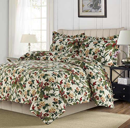  MADRDUVETKILA Madrid Tropical Rainforest Oversized Duvet Set, King, Lavender