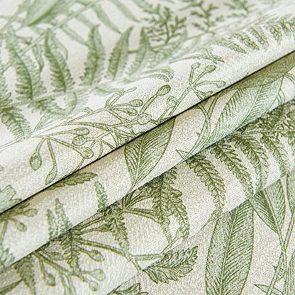  Floral Bed Scarf 100% Microfiber Elegant Fade Resistant Bed Runner Bedspread Slipcover Bedding Decor For Wedding Room Bedroom, Green, Queen