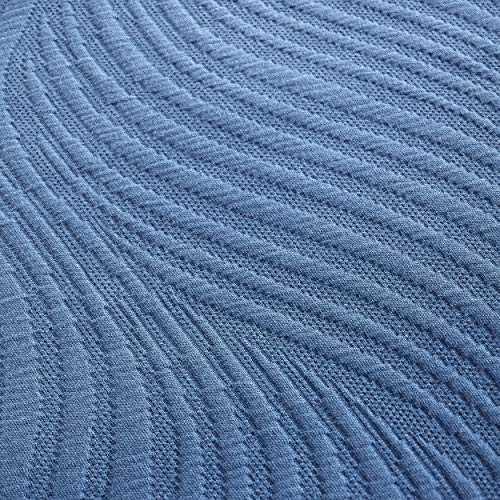  Cascade Cotton Jacquard Matelassé 3-Piece Bedspread Set